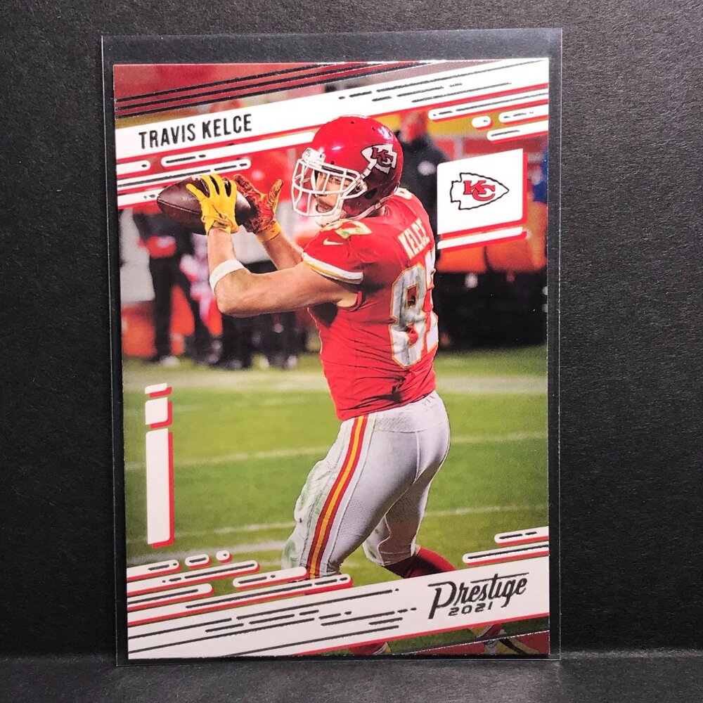 Travis Kelce 2021 Panini Prestige Football #90 NFL Kansas City Chiefs TE